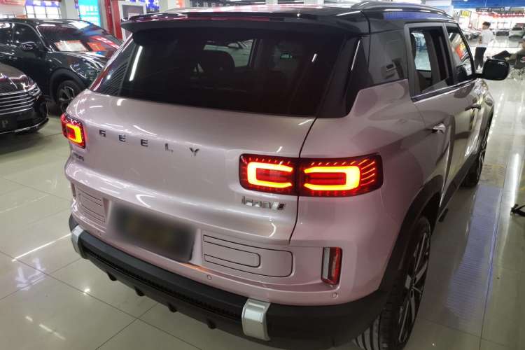 Used Geely Auto icon 2023 1.5TD Chocolate Smoothie Edition Rear Right 45 Deg