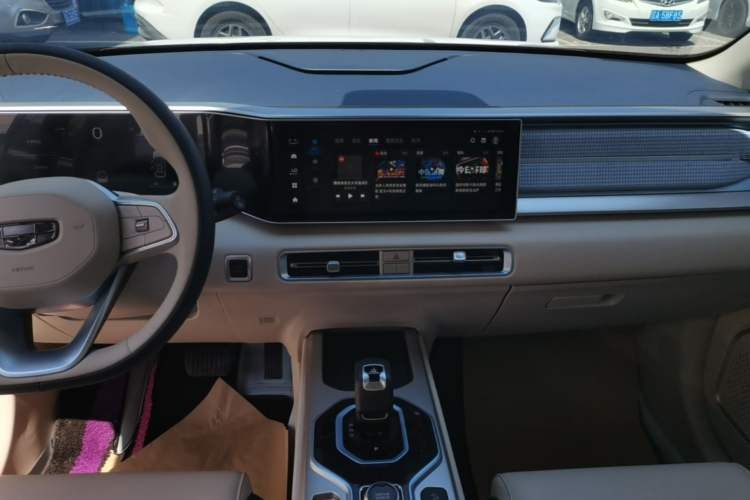 Used Geely Auto icon 2023 1.5TD Star Player Audio And AC Panel
