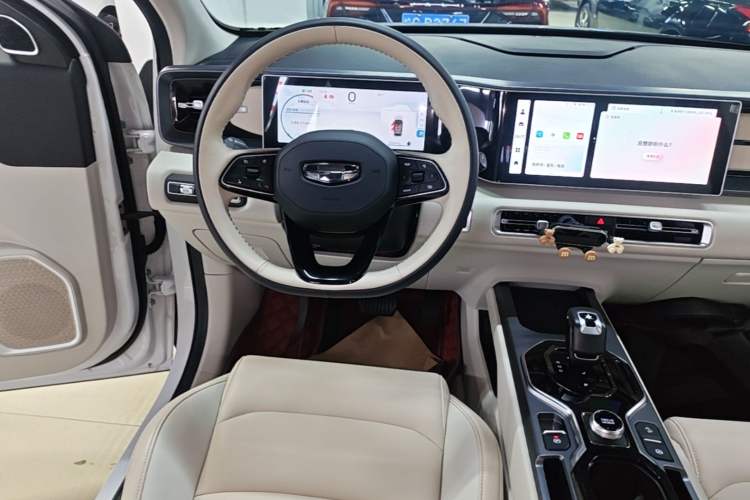Used Geely Auto icon 2023 1.5TD Chocolate Smoothie Edition Audio And AC Panel