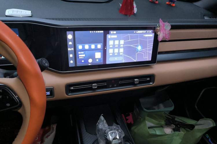 Used Geely Auto icon 2023 1.5TD Chocolate Smoothie Edition Audio And AC Panel