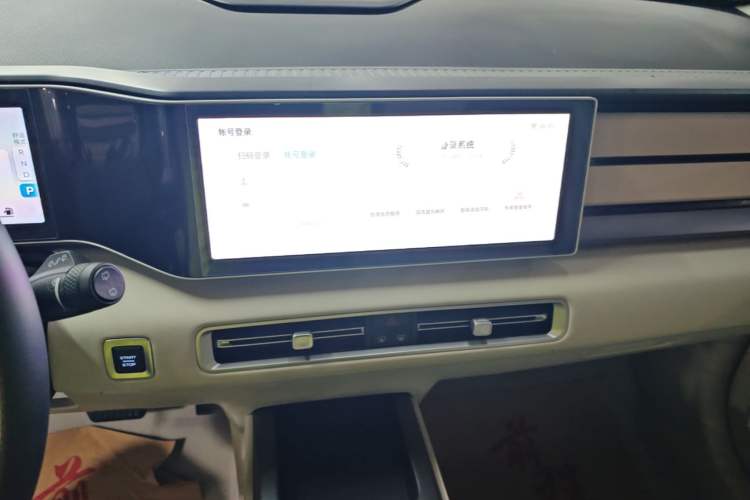 Used Geely Auto icon 2023 1.5TD Chocolate Smoothie Edition Audio And AC Panel