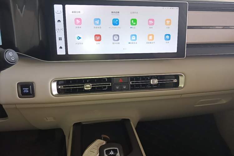 Used Geely Auto icon 2023 1.5TD Star Player Audio And AC Panel