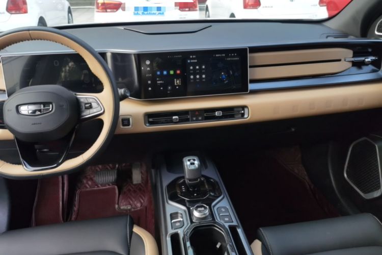 Used Geely Auto icon 2023 1.5TD Chocolate Smoothie Edition Audio And AC Panel
