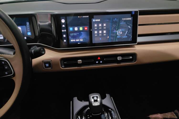 Used Geely Auto icon 2023 1.5TD Star Player Audio And AC Panel