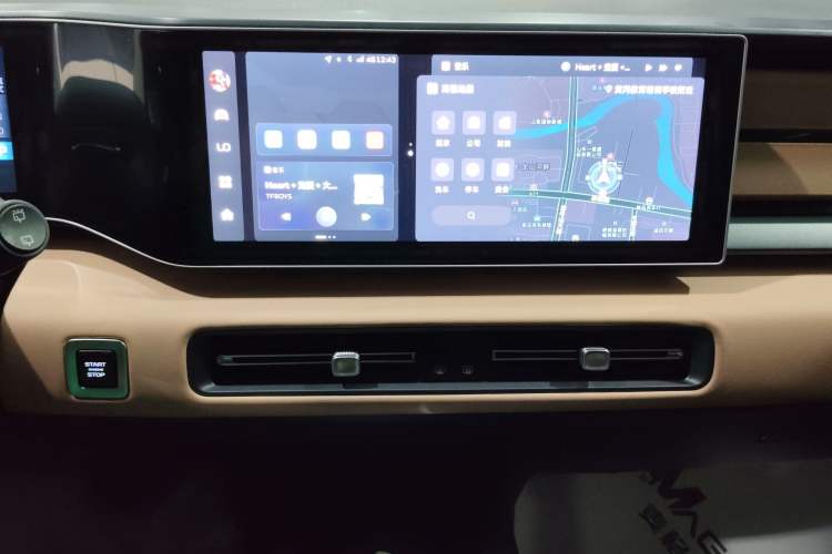 Used Geely Auto icon 2023 1.5TD Chocolate Smoothie Edition Audio And AC Panel