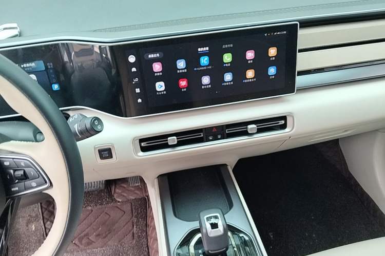 Used Geely Auto icon 2023 1.5TD Chocolate Smoothie Edition Audio And AC Panel