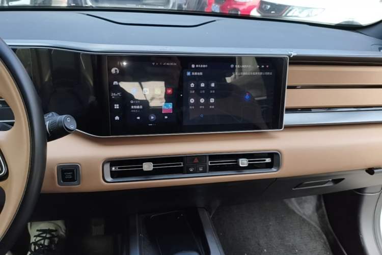 Used Geely Auto icon 2023 1.5TD Chocolate Smoothie Edition Audio And AC Panel