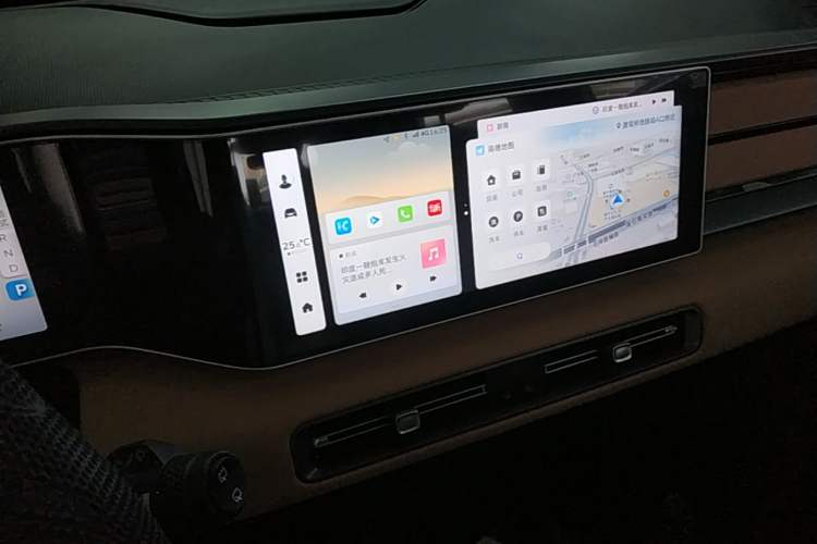 Used Geely Auto icon 2023 1.5TD Chocolate Smoothie Edition Audio And AC Panel
