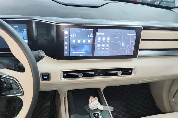 Used Geely Auto icon 2023 1.5TD Star Player Audio And AC Panel
