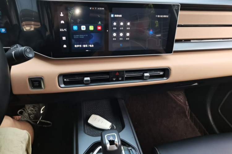 Used Geely Auto icon 2023 1.5TD Chocolate Smoothie Edition Audio And AC Panel