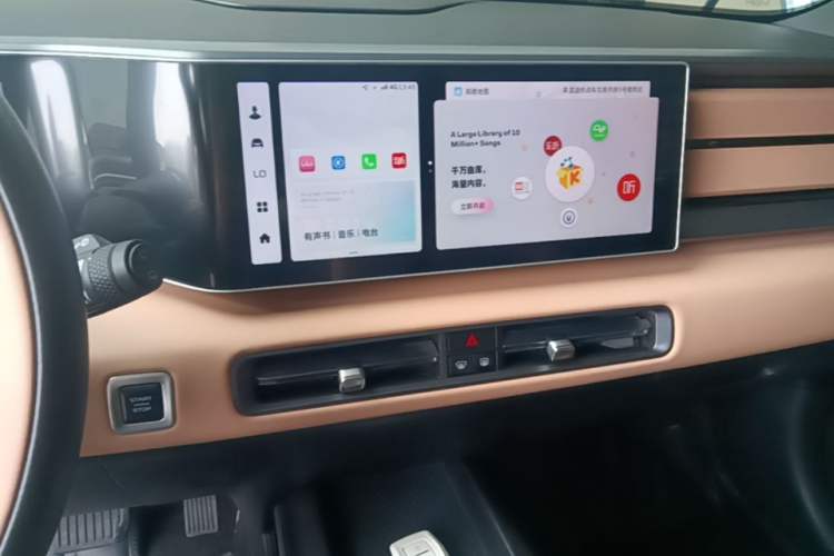 Used Geely Auto icon 2023 1.5TD Chocolate Luxe Edition Audio And AC Panel