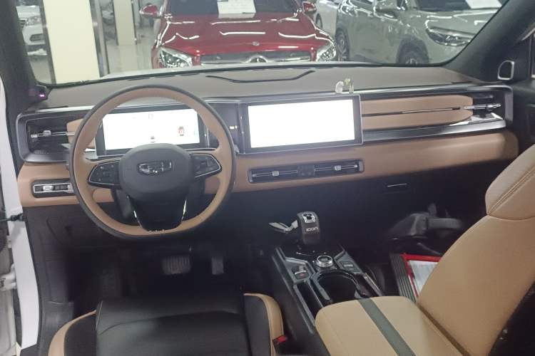 Used Geely Auto icon 2023 1.5TD Chocolate Luxe Edition Center Console