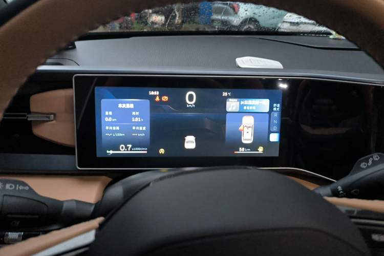 Used Geely Auto icon 2023 1.5TD Chocolate Smoothie Edition Instrument Cluster