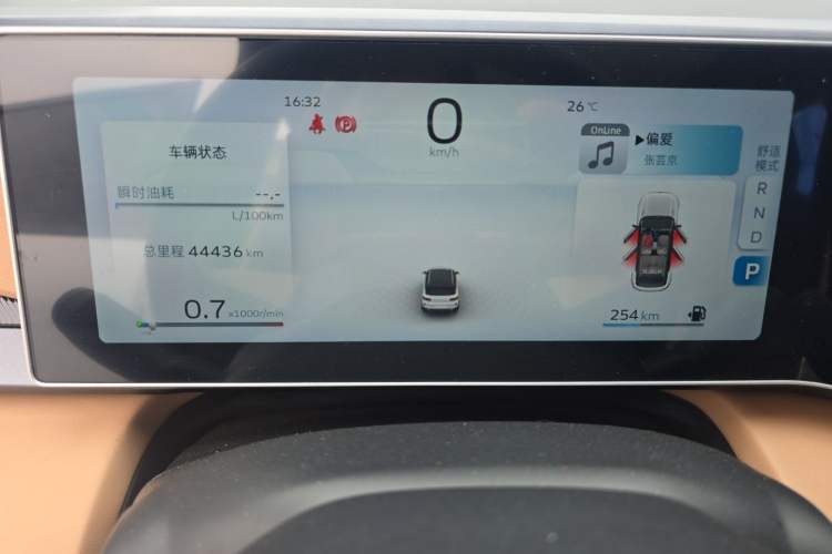 Used Geely Auto icon 2023 1.5TD Chocolate Smoothie Edition Instrument Cluster