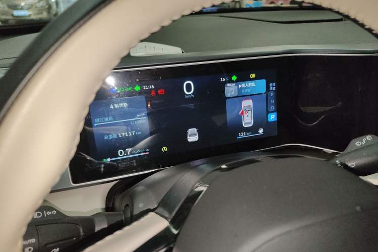 Used Geely Auto icon 2023 1.5TD Chocolate Smoothie Edition Instrument Cluster