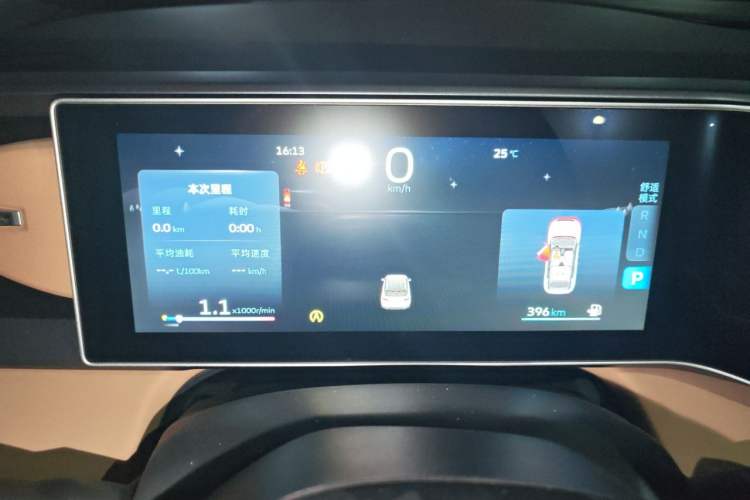 Used Geely Auto icon 2023 1.5TD Chocolate Smoothie Edition Instrument Cluster