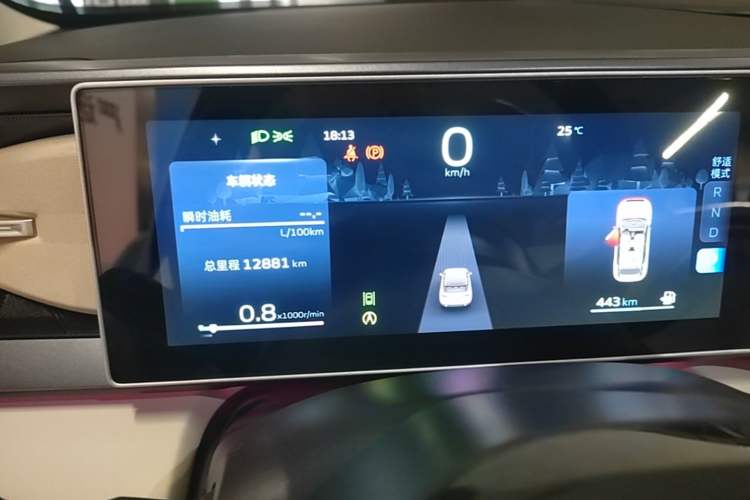 Used Geely Auto icon 2023 1.5TD Chocolate Luxe Edition Instrument Cluster
