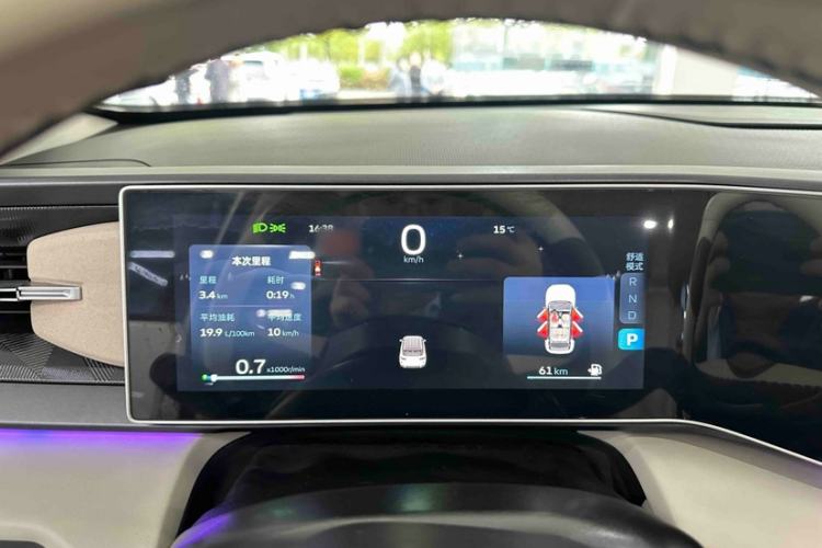 Used Geely Auto icon 2023 1.5TD Chocolate Smoothie Edition Interior 2