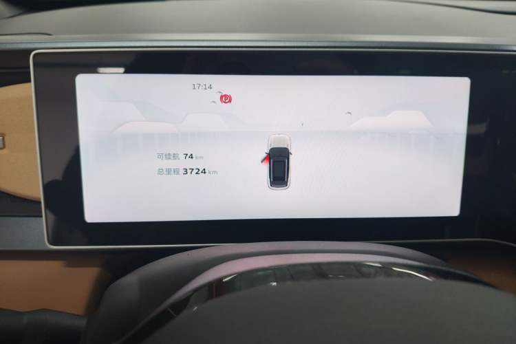 Used Geely Auto icon 2023 1.5TD Chocolate Smoothie Edition Odometer Close Up