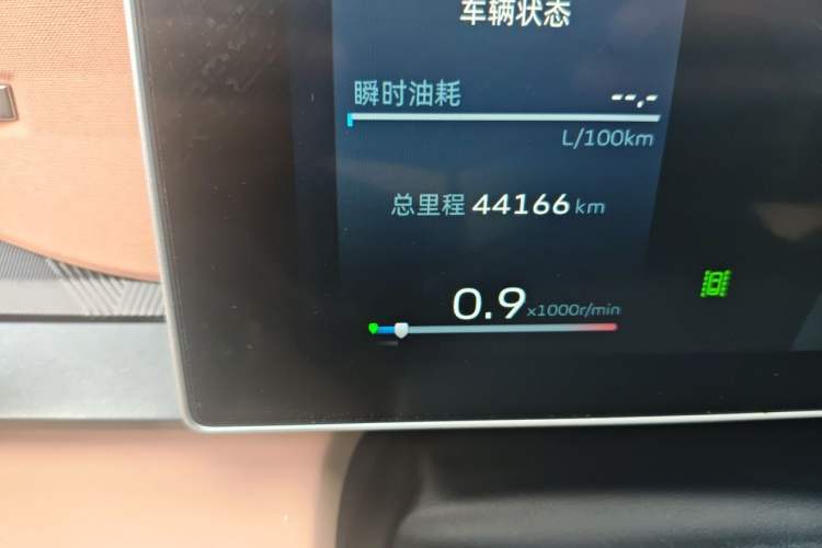 Used Geely Auto icon 2023 1.5TD Chocolate Luxe Edition Odometer Close Up