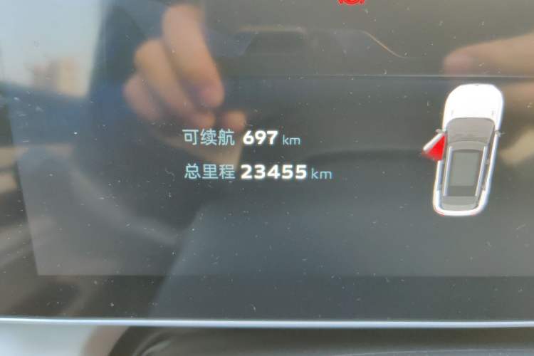 Used Geely Auto icon 2023 1.5TD Chocolate Luxe Edition Odometer Close Up