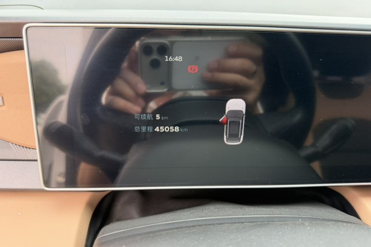 Used Geely Auto icon 2023 1.5TD Chocolate Smoothie Edition Odometer Close Up