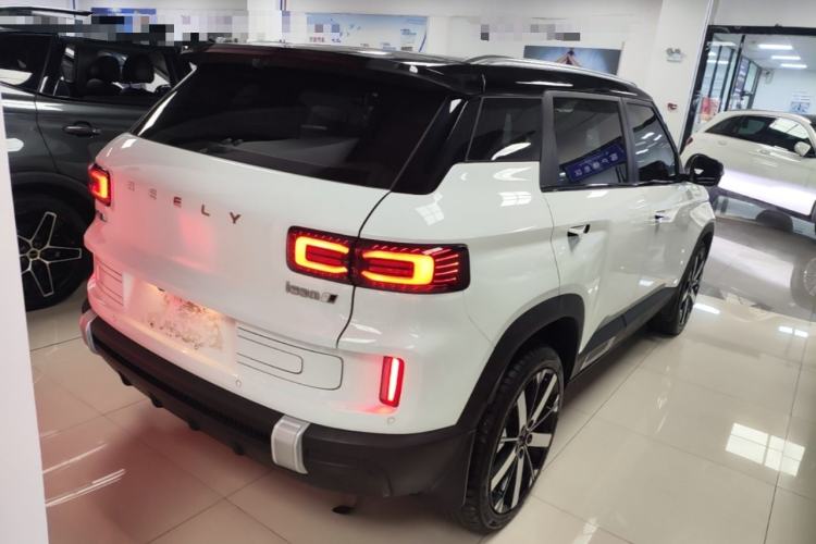 Used Geely Auto icon 2023 1.5TD Chocolate Smoothie Edition Rear Right 45 Deg
