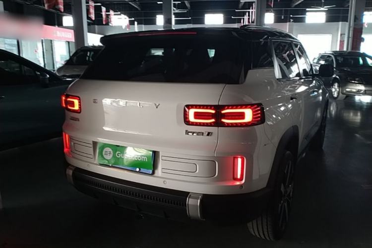 Used Geely Auto icon 2023 1.5TD Chocolate Smoothie Edition Rear Right 45 Deg