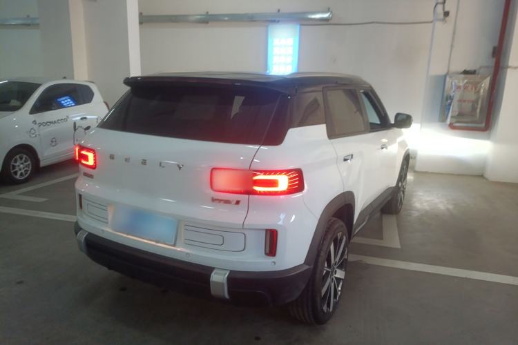 Used Geely Auto icon 2023 1.5TD Star Player Rear Right 45 Deg