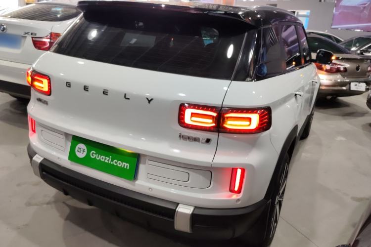 Used Geely Auto icon 2023 1.5TD Chocolate Smoothie Edition Rear Right 45 Deg