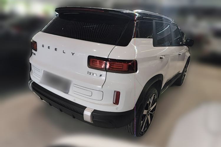 Used Geely Auto icon 2023 1.5TD Chocolate Luxe Edition Rear Right 45 Deg