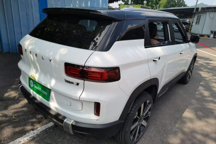 Used Geely Auto icon 2023 1.5TD Chocolate Smoothie Edition Rear Right 45 Deg