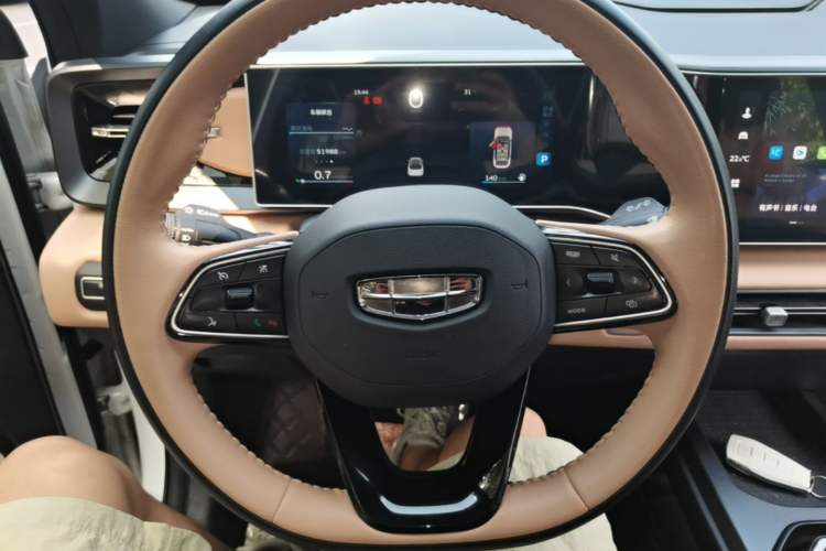Used Geely Auto icon 2023 1.5TD Chocolate Smoothie Edition Steering Wheel