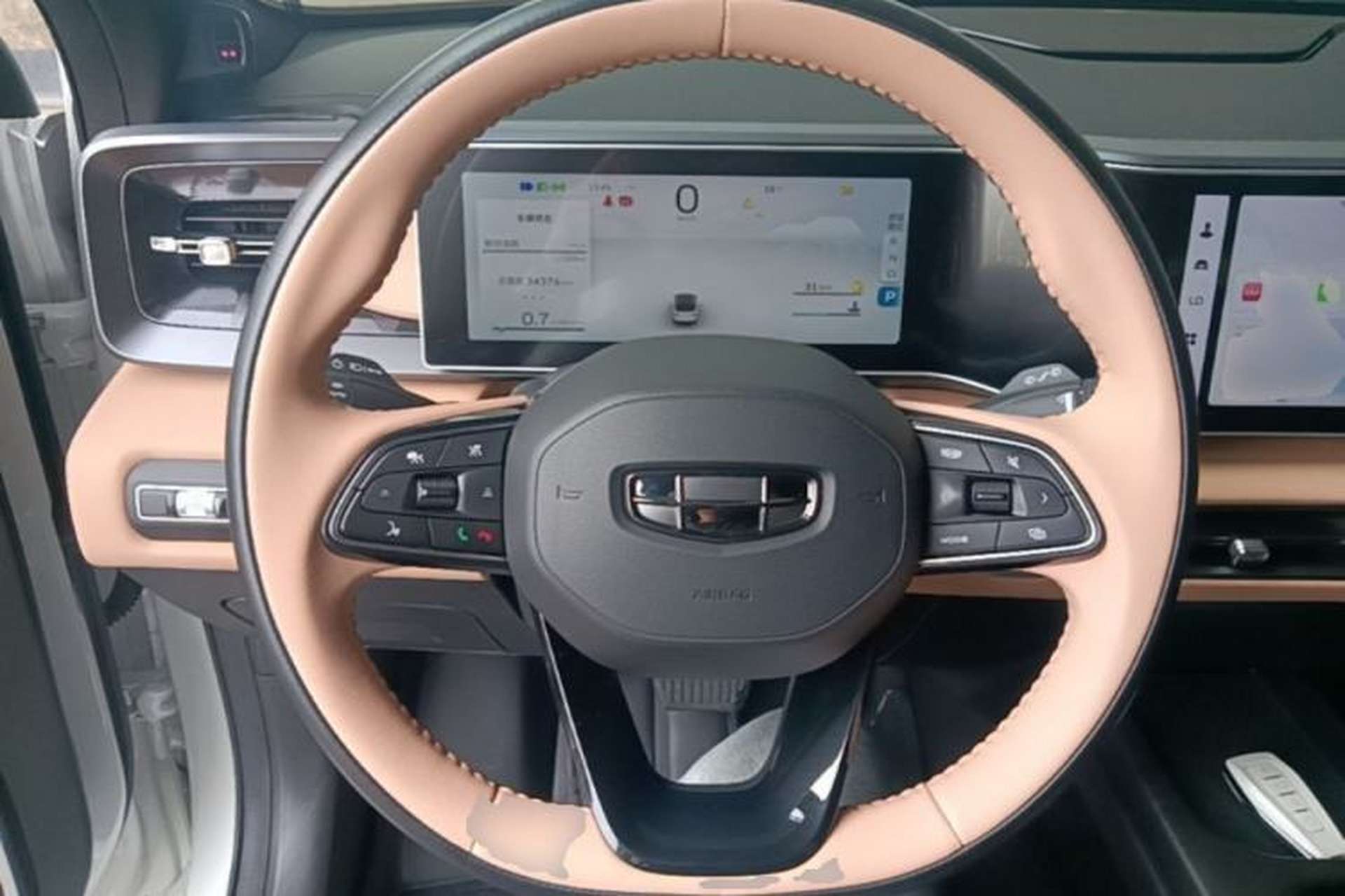 Used Geely Auto icon 2023 1.5TD Chocolate Luxe Edition Steering Wheel