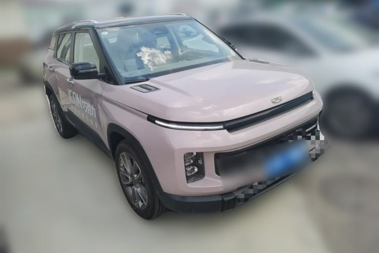 Used Geely Auto icon 2025 Linglong 1.5TD Qingcheng Edition Front Right 45 Deg