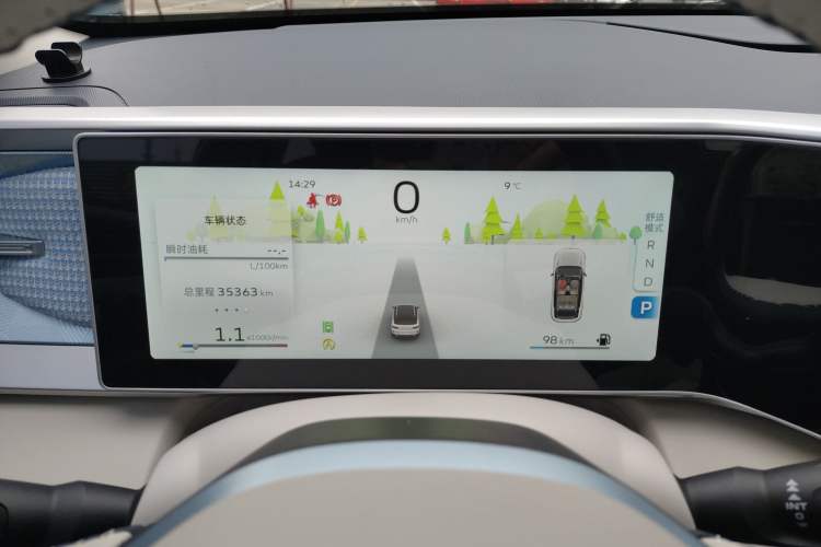 Used Geely Auto icon 2025 Linglong 1.5TD Ruyi Edition Instrument Cluster
