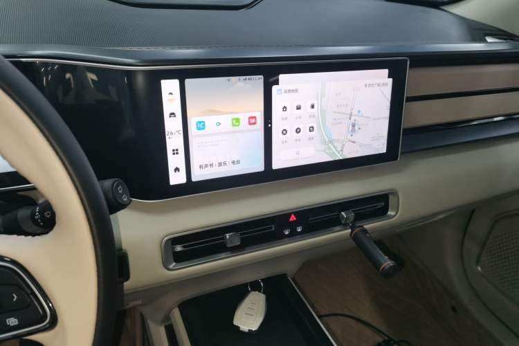 Used Geely Auto icon 2025 Linglong 1.5TD Qingcheng Edition Audio And AC Panel