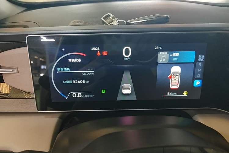 Used Geely Auto icon 2025 Linglong 1.5TD Ruyi Edition Instrument Cluster