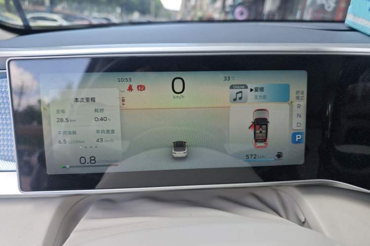 Used Geely Auto icon 2025 Linglong 1.5TD Ruyi Edition Instrument Cluster