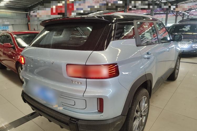 Used Geely Auto icon 2026 Model Chocolate 1.5TD Pure & Refined Edition Rear Right 45 Deg
