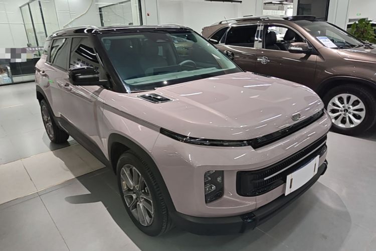 Used Geely Auto icon 2026 Model Chocolate 1.5TD Pure & Refined Edition Front Right 45 Deg
