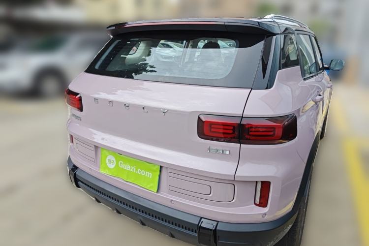 Used Geely Auto icon 2026 Model Chocolate 1.5TD Pure & Refined Edition Rear Right 45 Deg
