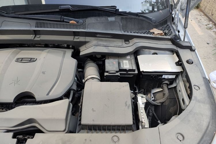 Used Geely Auto icon 2026 Model Chocolate 1.5TD Pure & Refined Edition Engine Bay Left