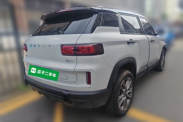 Used Geely Auto icon 2026 Model Chocolate 1.5TD Pure & Refined Edition Rear Right 45 Deg