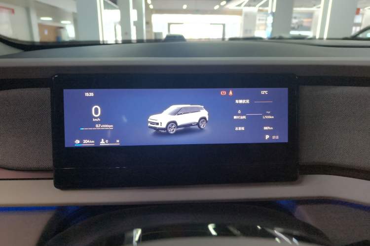 Used Geely Auto icon 2026 Model Chocolate 1.5TD Pure & Refined Edition Instrument Cluster