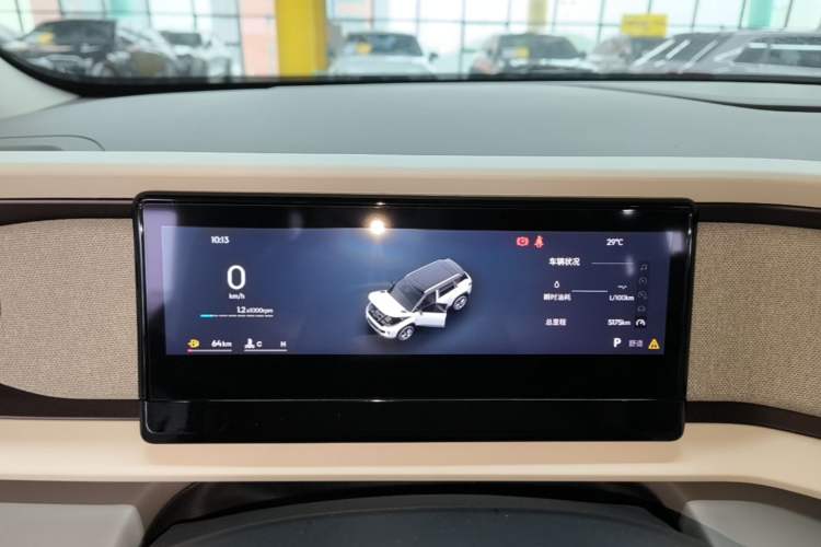 Used Geely Auto icon 2026 Model Chocolate 1.5TD Pure & Refined Edition Instrument Cluster