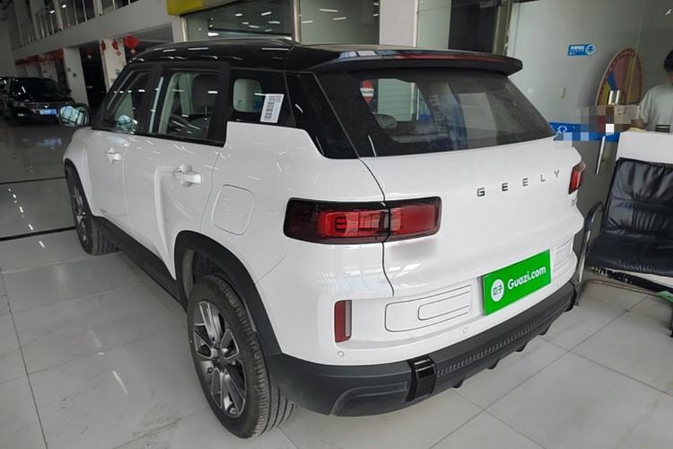 Used Geely Auto icon 2026 Model Chocolate 1.5TD Pure & Refined Edition Rear Left 45 Deg