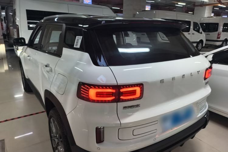 Used Geely Auto icon 2026 Model Chocolate 1.5TD Pure & Refined Edition Rear Left 45 Deg