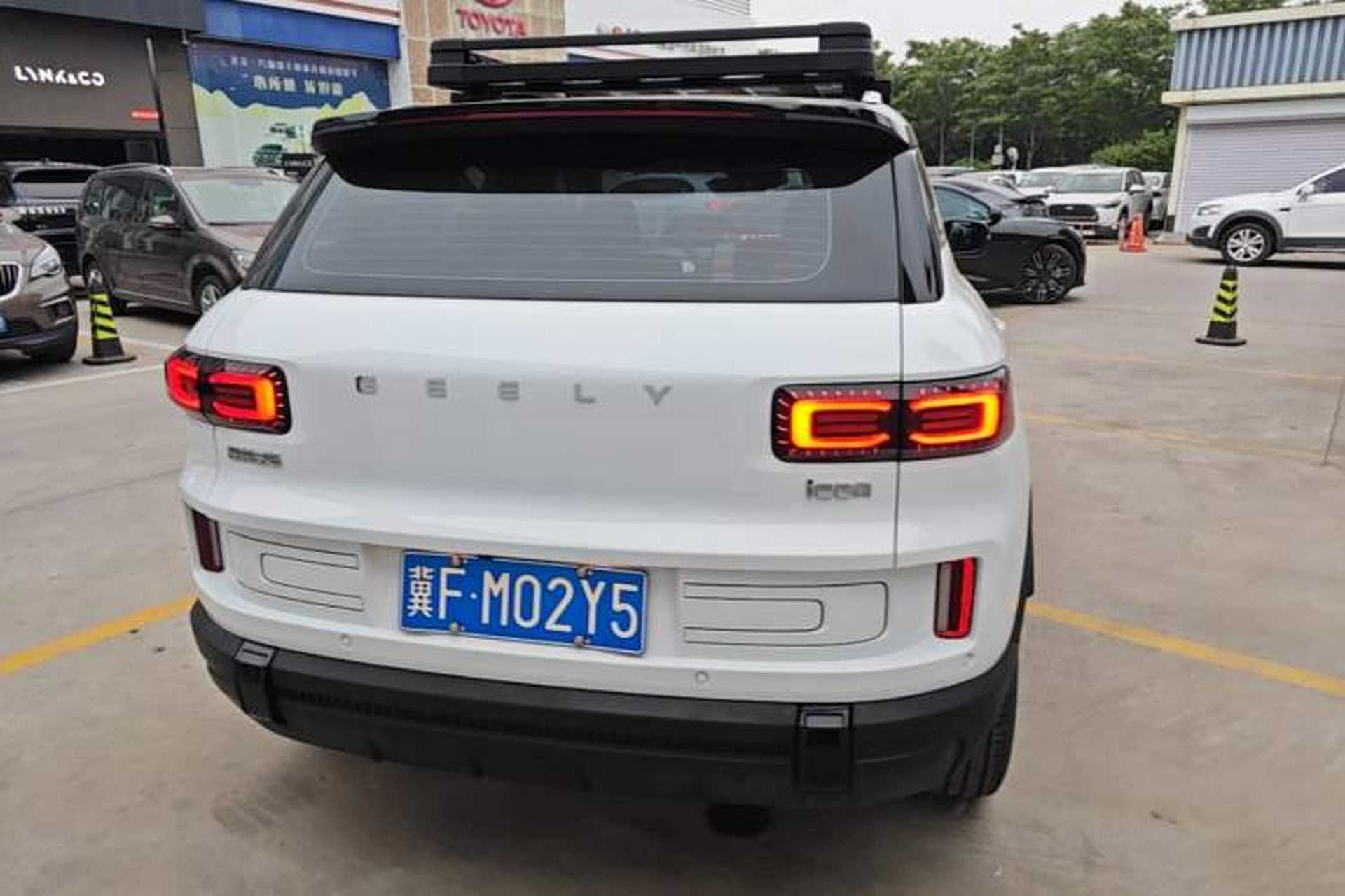 Used Geely Auto icon 2026 Model Chocolate 1.5TD Pure & Refined Edition Rear