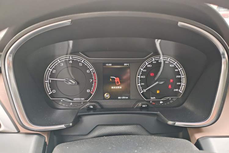 Used Geely Auto Jiajie 2019 1.5TD Manual Comfort Model Instrument Cluster